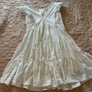 Charming White Altard State Dress
